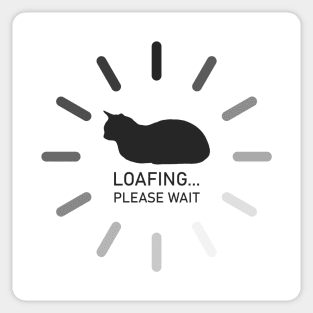 Now Loafing - inverted Sticker